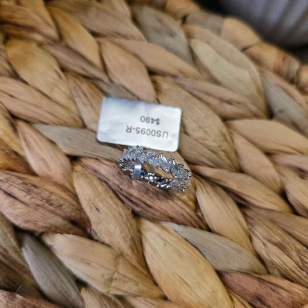 Marquise Cut Eternity Band Sz 7